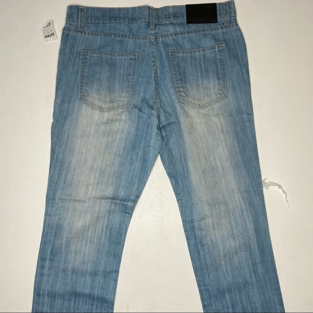 RUSTIC DIME St. Vernon Shred Taper Denim Jeans